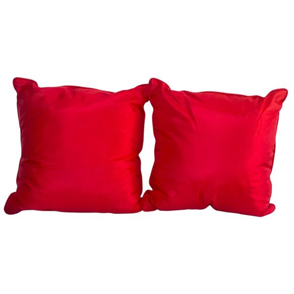 Storehouse Christmas Holiday Wreath Pillows Set Of 2 18in X 18in - Picture 2 of 5